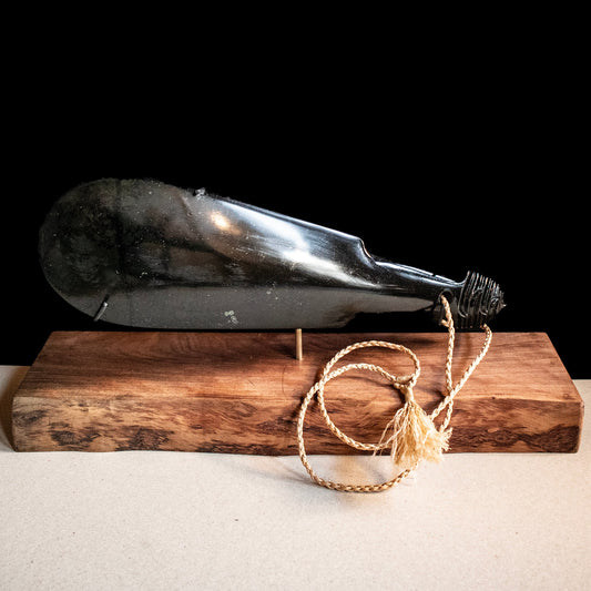 Patu Pakohe (Warrior Club) with stand