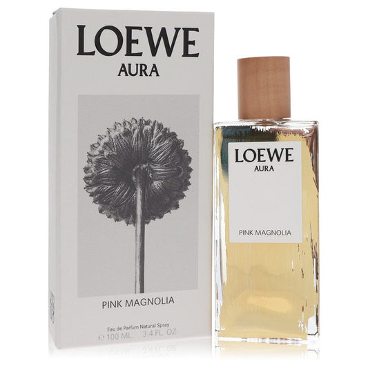 Aura Loewe Pink Magnolia Eau De Parfum Spray by Loewe 100 ml