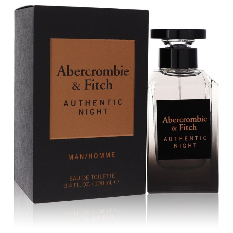 Abercrombie & Fitch Authentic Night Eau De Toilette Spray by Abercrombie & Fitch 100 ml Brands HD