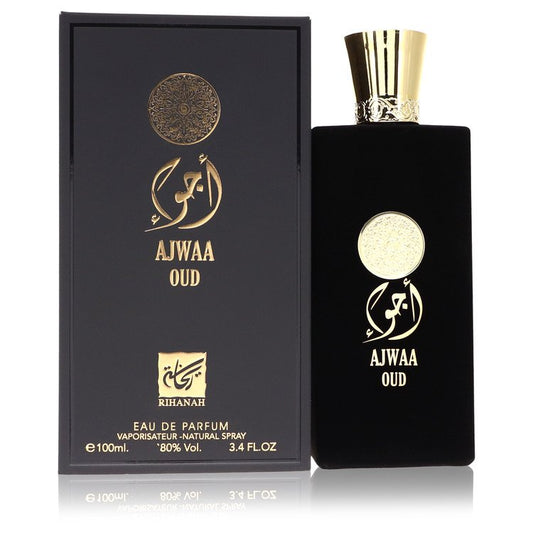 Ajwaa Oud Eau De Parfum Spray (Unisex) by Rihanah 100 ml Brands HD