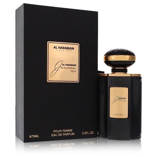 Al Haramain Junoon Noir Eau De Parfum Spray by Al Haramain 75 ml Brands HD