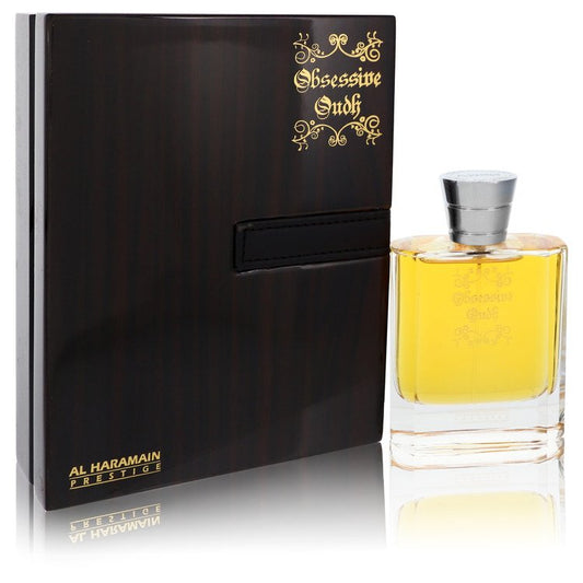 Al Haramain Obsessive Oudh Eau De Parfum Spray (Unisex) by Al Haramain 100 ml Brands HD