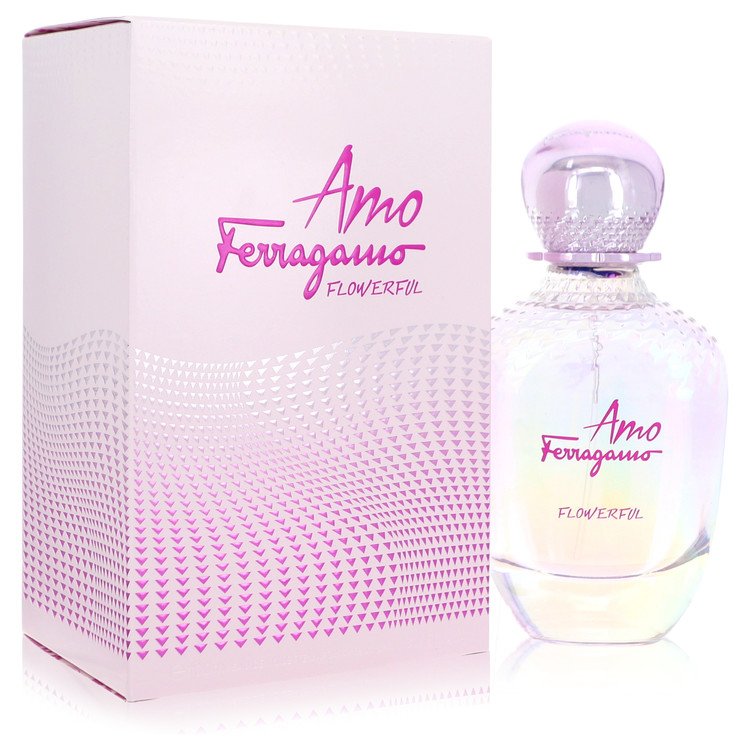 Amo Flowerful Eau De Toilette Spray by Salvatore Ferragamo 100 ml Brands HD