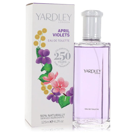 April Violets Eau De Toilette Spray by Yardley London 125 ml Brands HD