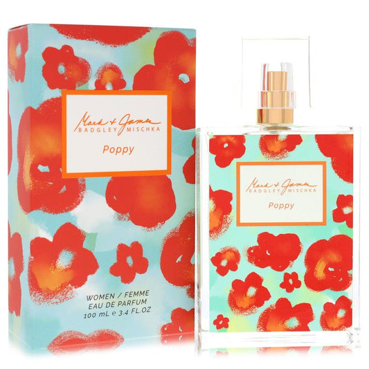 Badgley Mischka Poppy Eau De Parfum Spray by Badgley Mischka 100 ml