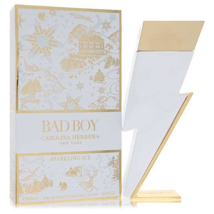 Bad Boy Sparkling Ice Eau De Toilette Spray by Carolina Herrera 100 ml