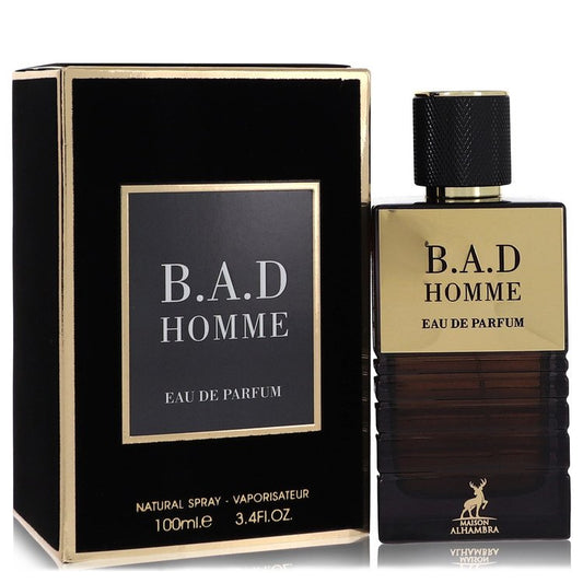 B.a.d Homme Eau De Parfum Spray by Maison Alhambra 100 ml