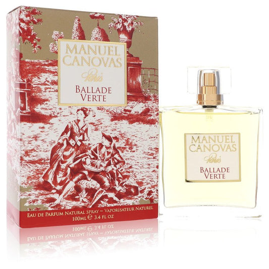 Ballade Verte Eau De Parfum Spray by Manuel Canovas 100 ml