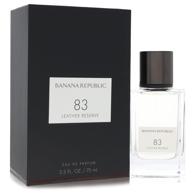 Banana Republic 83 Leather Reserve Eau De Parfum Spray (Unisex) by Banana Republic 75 ml