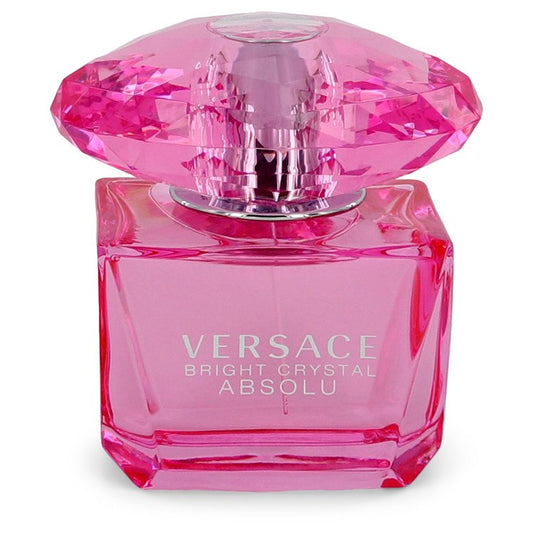 Bright Crystal Absolu Eau De Parfum Spray (unboxed) by Versace 90 ml