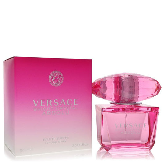 Bright Crystal Absolu Eau De Parfum Spray by Versace 90 ml