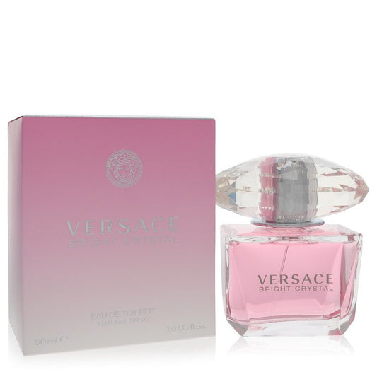 Bright Crystal Eau De Toilette Spray by Versace 90 ml