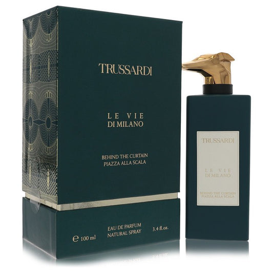 Behind The Curtain Plazza Alla Scala Eau De Parfum Spray (Unisex) by Trussardi 100 ml