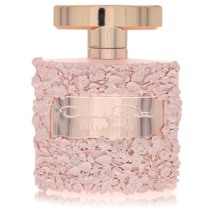 Bella Rosa Eau De Parfum Spray (unboxed) by Oscar De La Renta 100 ml