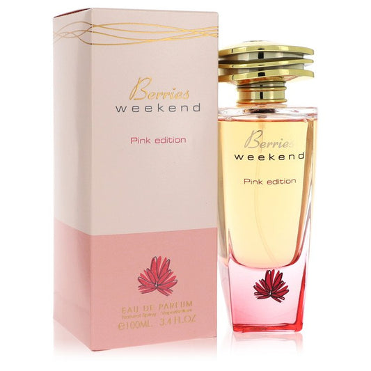 Berries Weekend Pink Eau De Parfum Spray by Fragrance World 100 ml