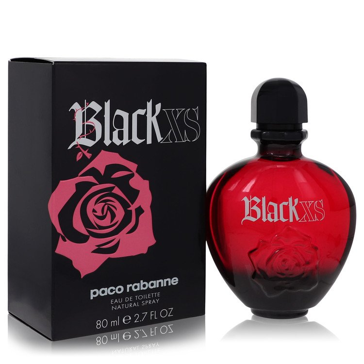 Black Xs Eau De Toilette Spray by Paco Rabanne 80 ml