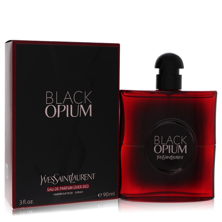 Black Opium Over Red Eau De Parfum Spray by Yves Saint Laurent 90 ml