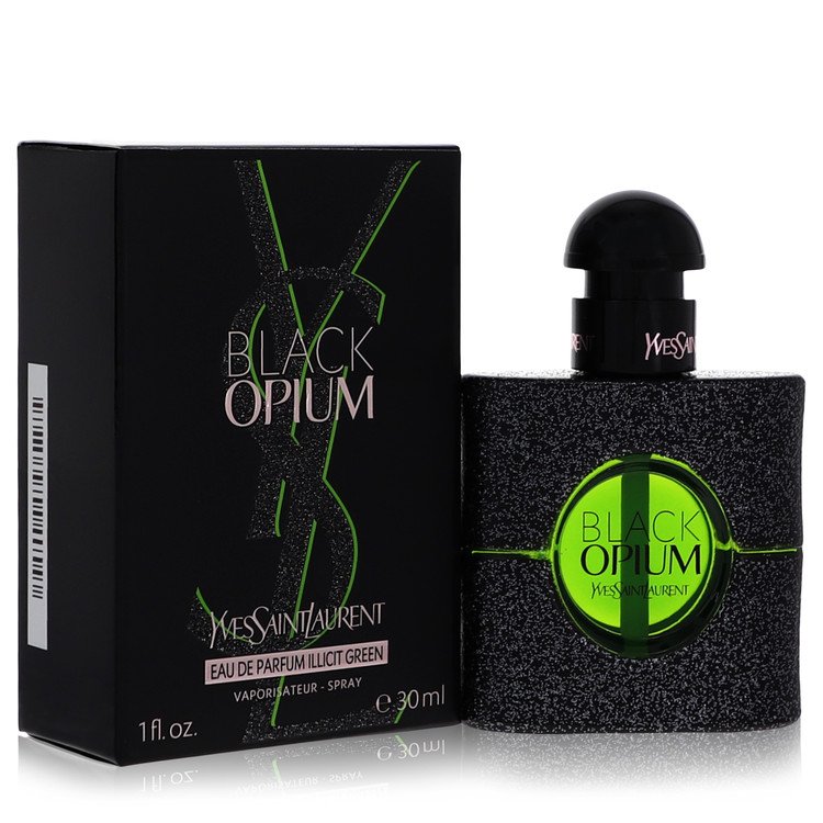Black Opium Illicit Green Eau De Parfum Spray by Yves Saint Laurent 30 ml