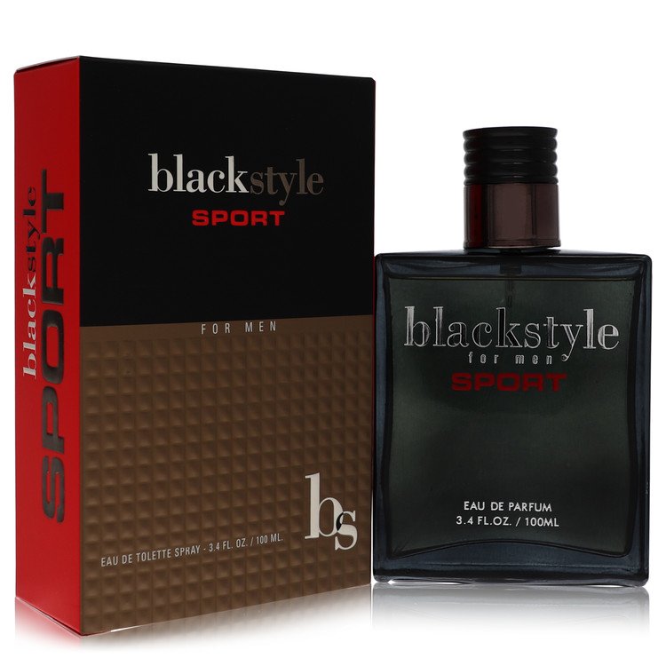 Black Style Sport Eau De Toilette Spray by Yzy Perfume 100 ml