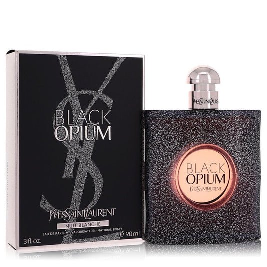 Black Opium Nuit Blanche Eau De Parfum Spray by Yves Saint Laurent 90 ml