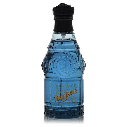 Blue Jeans Eau De Toilette Spray (New Packaging unboxed) by Versace 75 ml