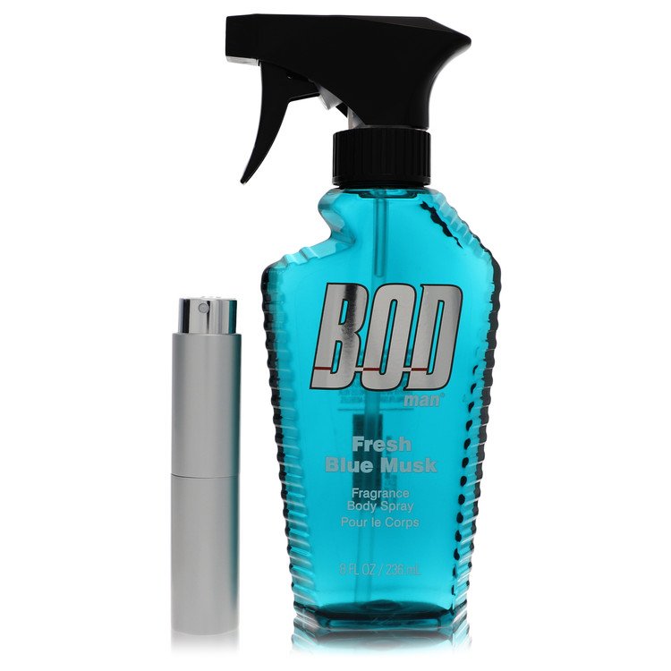 Bod Man Fresh Blue Musk Travel Spray by Parfums De Coeur 8 ml
