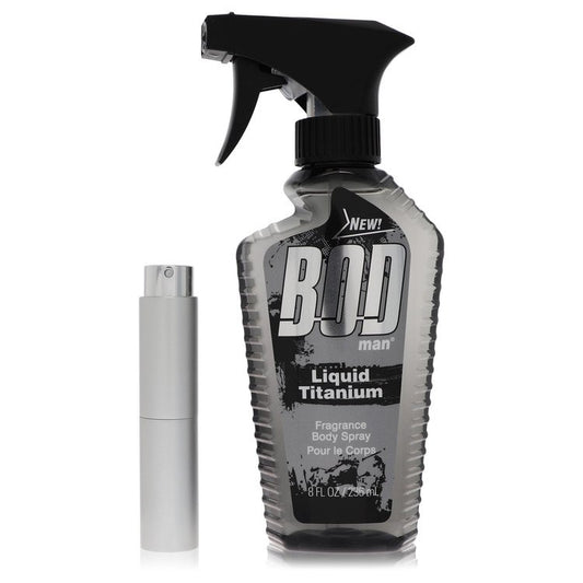 Bod Man Liquid Titanium Travel Spray by Parfums De Coeur 8 ml