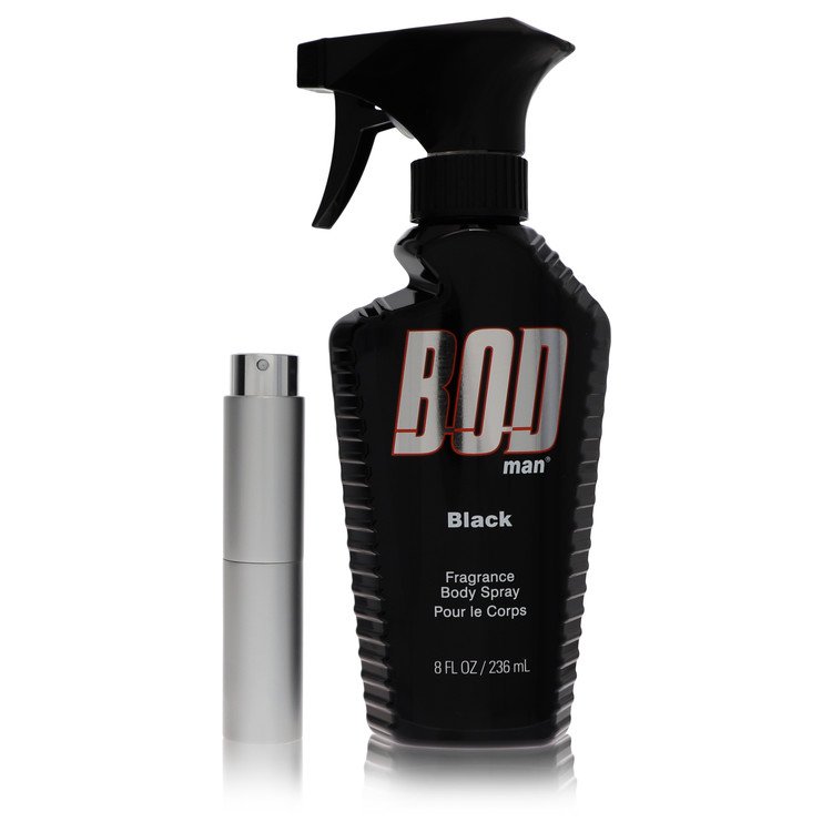 Bod Man Black Travel Spray by Parfums De Coeur 8 ml