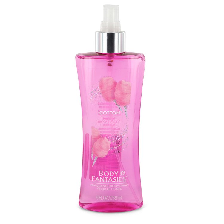 Body Fantasies Signature Cotton Candy Body Spray (Tester) by Parfums De Coeur 240 ml