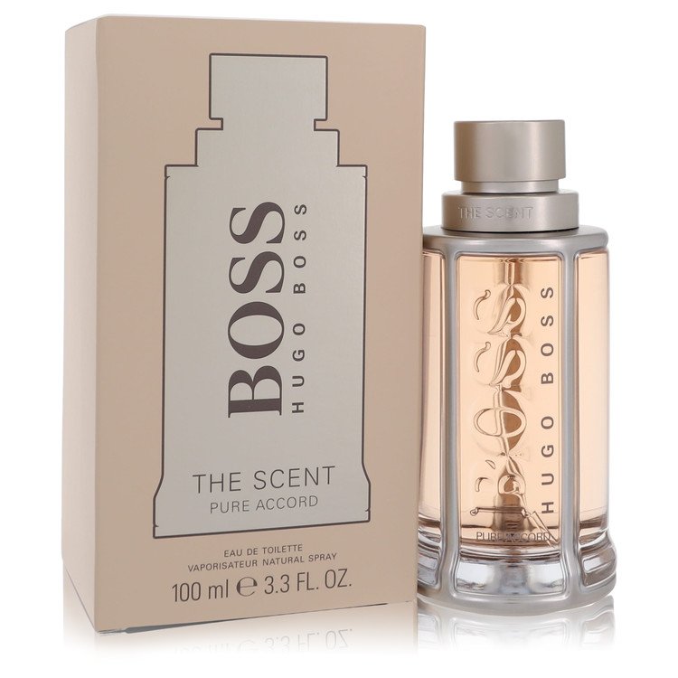 Boss The Scent Pure Accord Eau De Toilette Spray by Hugo Boss 100 ml