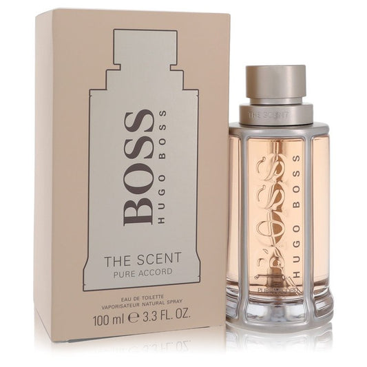 Boss The Scent Pure Accord Eau De Toilette Spray by Hugo Boss 100 ml