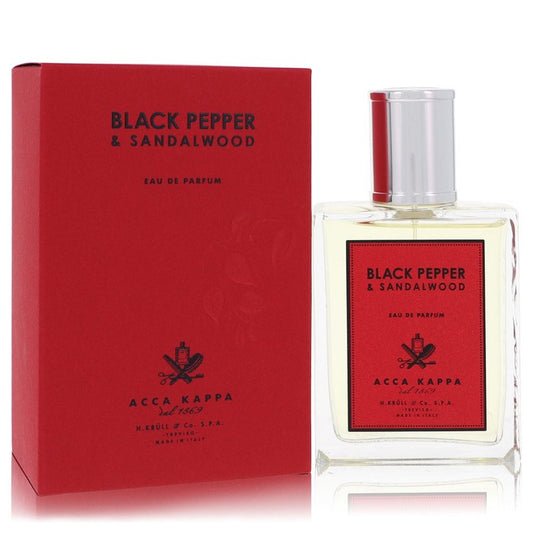 Black Pepper & Sandalwood Eau De Parfum Spray by Acca Kappa 100 ml