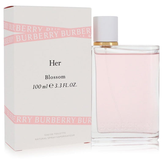 Burberry Her Blossom Eau De Toilette Spray by Burberry 100 ml