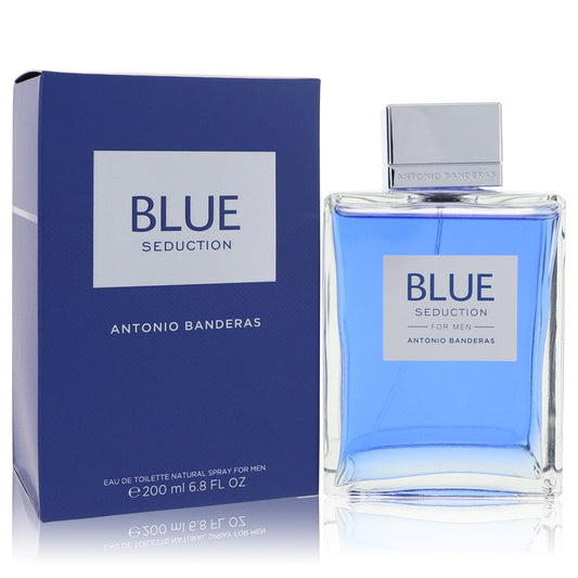 Blue Seduction Eau De Toilette Spray by Antonio Banderas 200 ml