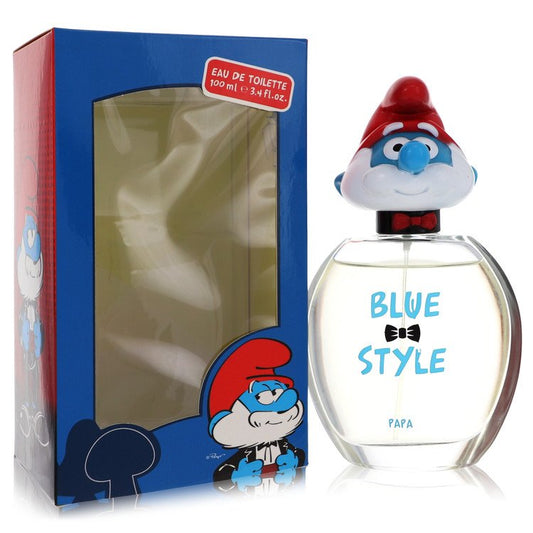 The Smurfs Blue Style Papa Eau De Toilette Spray by Smurfs 100 ml