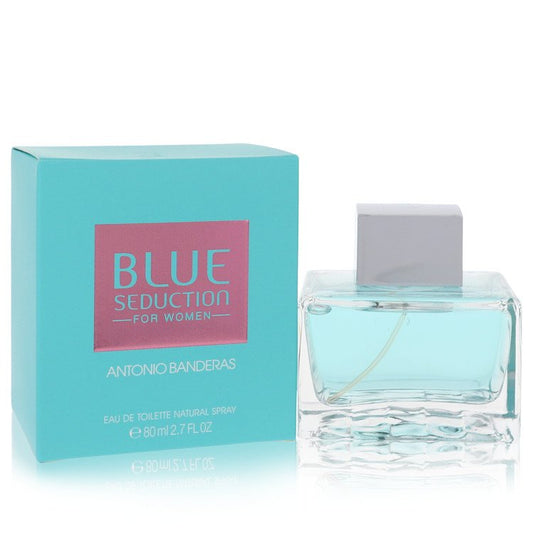 Blue Seduction Eau De Toilette Spray by Antonio Banderas 80 ml