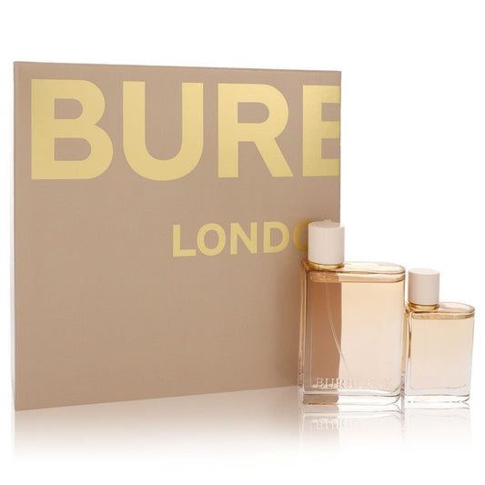 Burberry Her London Dream Gift Set - 3.3 oz Eau De Parfum Spray + 1.0 oz Eau De Parfum Spray by Burberry --