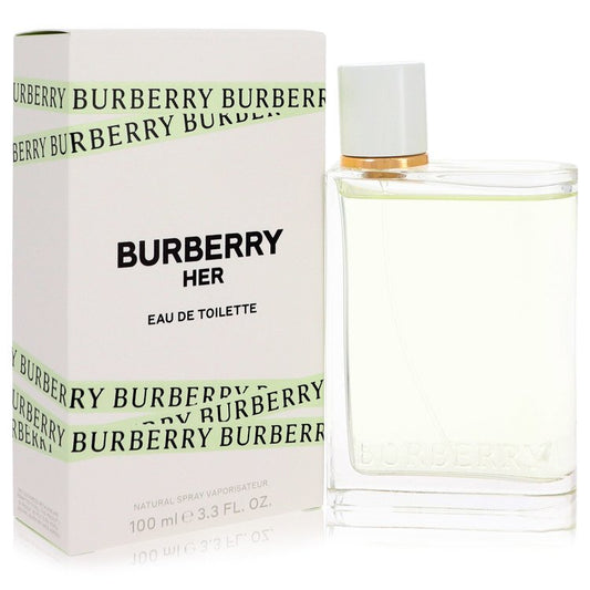 Burberry Her Eau De Toilette Spray by Burberry 100 ml