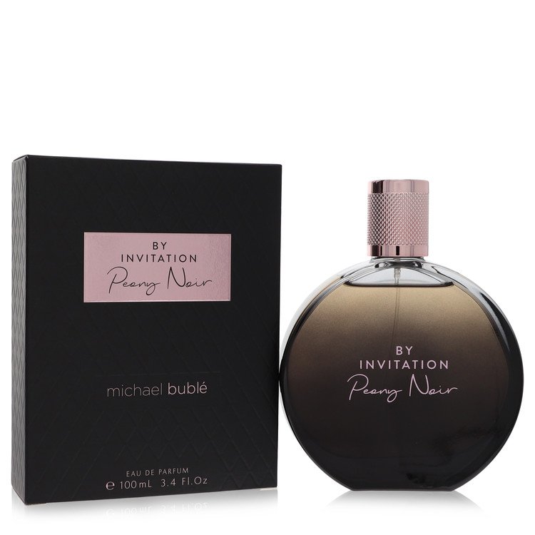 By Invitation Peony Noir Eau De Parfum Spray by Michael Buble 100 ml