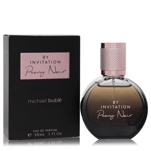 By Invitation Peony Noir Eau De Parfum Spray by Michael Buble 30 ml