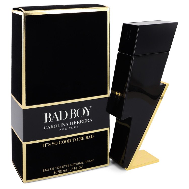 Bad Boy Eau De Toilette Spray by Carolina Herrera 50 ml Brands HD