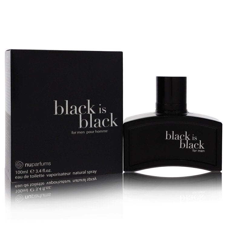 Black Is Black Eau De Toilette Spray By Nu Parfums Brands HD