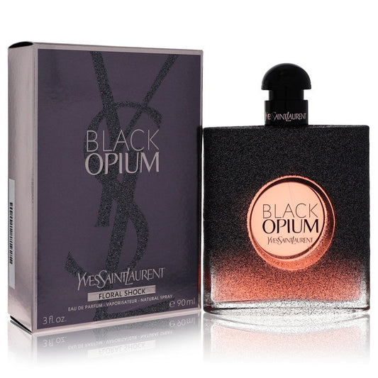 Black Opium Floral Shock Eau De Parfum Spray by Yves Saint Laurent 90 ml Brands HD