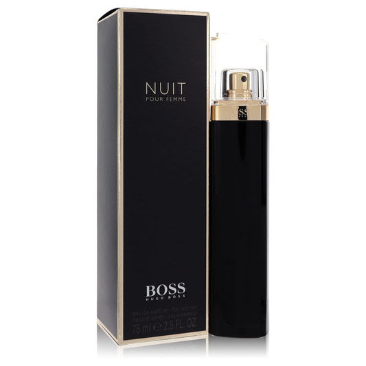 Boss Nuit Eau De Parfum Spray by Hugo Boss 75 ml Brands HD