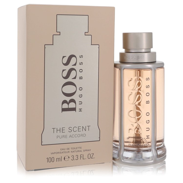 Boss The Scent Pure Accord Eau De Toilette Spray by Hugo Boss 100 ml Brands HD