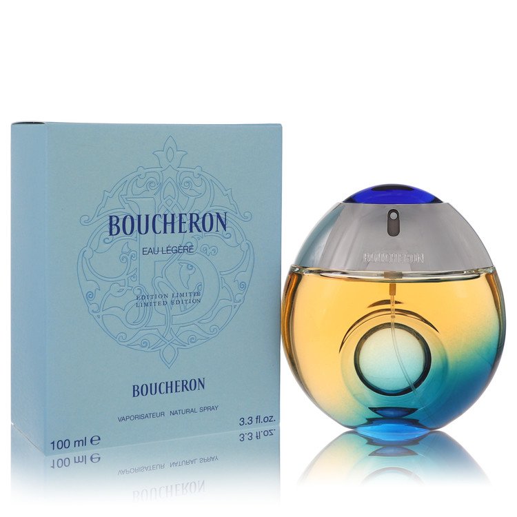 Boucheron Eau Legere Eau De Toilette Spray (Blue Bottle, Bergamote, Genet, Narcisse, Musc) by Boucheron 100 ml Brands HD