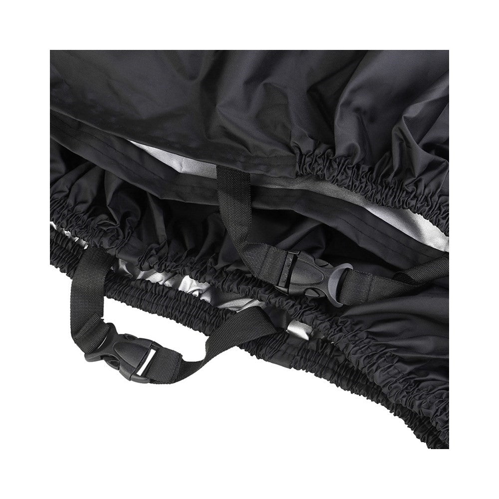 Motorcycle Cover Silver Coated Inside Waterproof Dustproof Cover For Large Bikes Cruisers Scooters