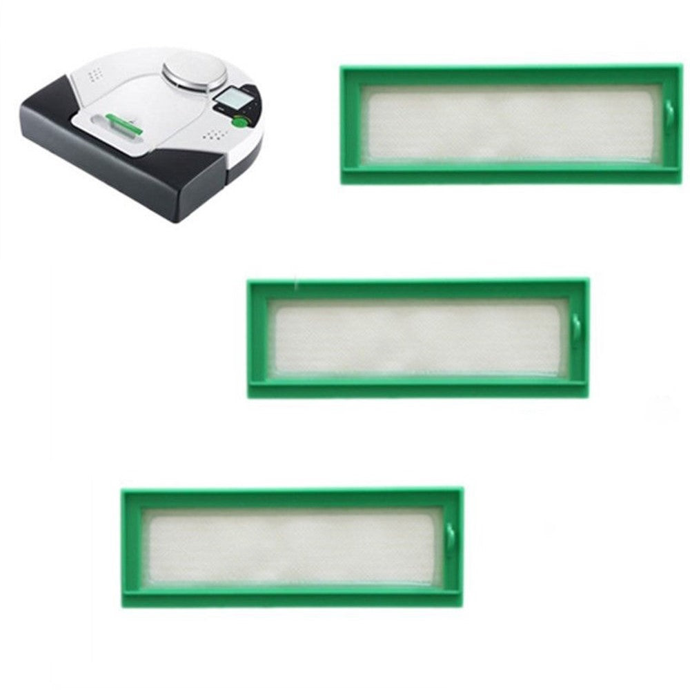 3Pcs / Set Vacuum Filters Maintenance kit for Vorwerk Kobold VR200 / VR300 Robot Vacuum Cleaners