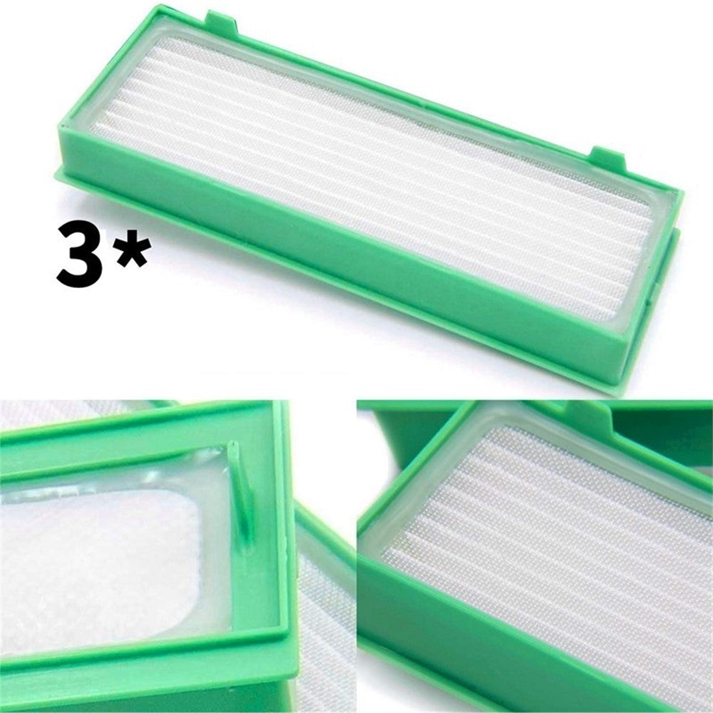 3Pcs / Set Vacuum Filters Maintenance kit for Vorwerk Kobold VR200 / VR300 Robot Vacuum Cleaners