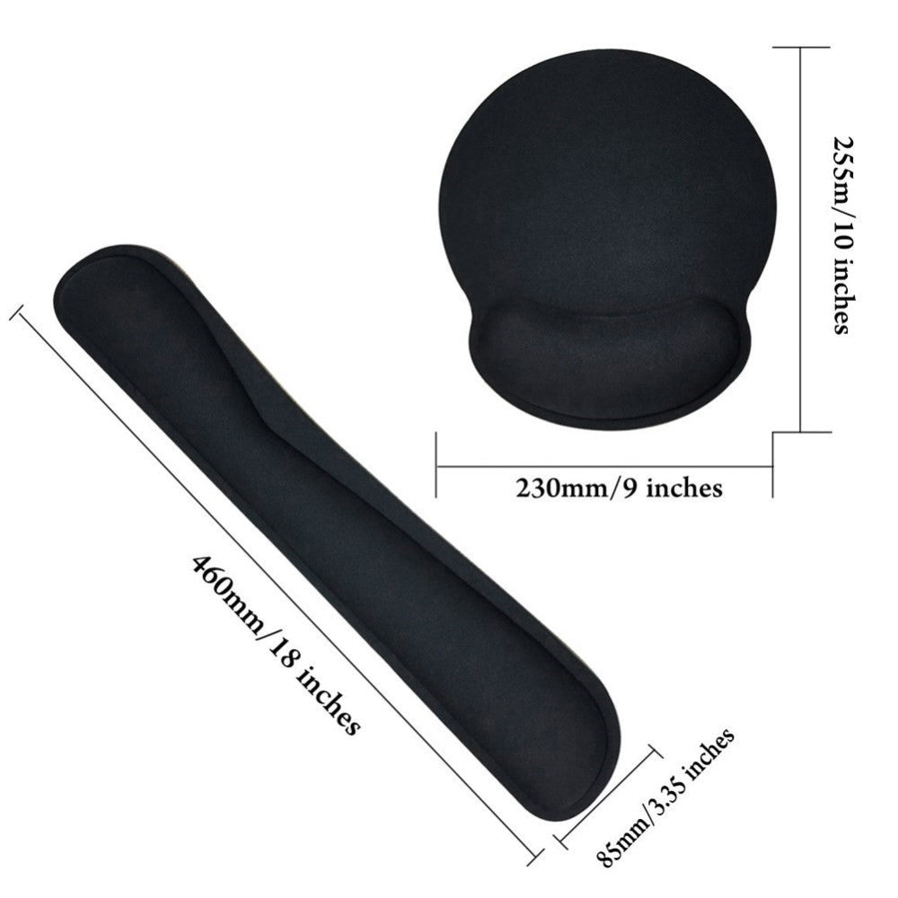 Comfortable Typing Keyboard Mat Mouse Pad Desk Game Playmat